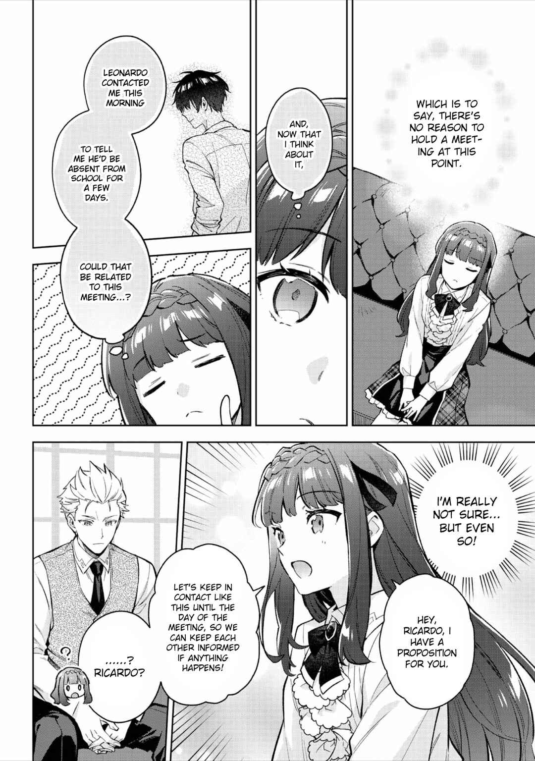 The Beloved Daughter of a Crime Family Was Reincarnated as the Daughter of a Gangster in an Otome Game: Highest-Ranking Villain, That Doting Is Unnecessary! Chapter 20 page 6