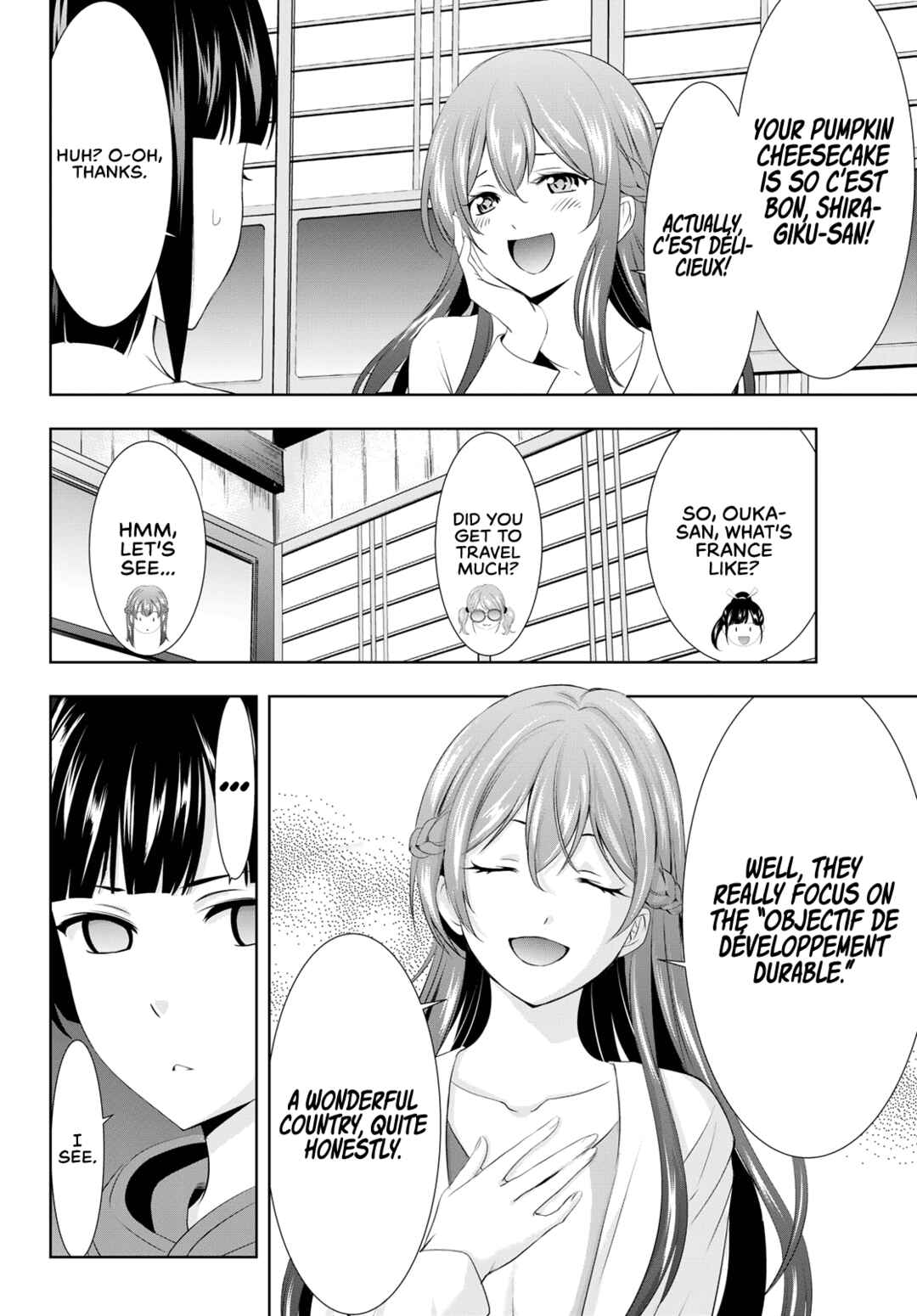 The Café Terrace and Its Goddesses Chapter 100 page 9