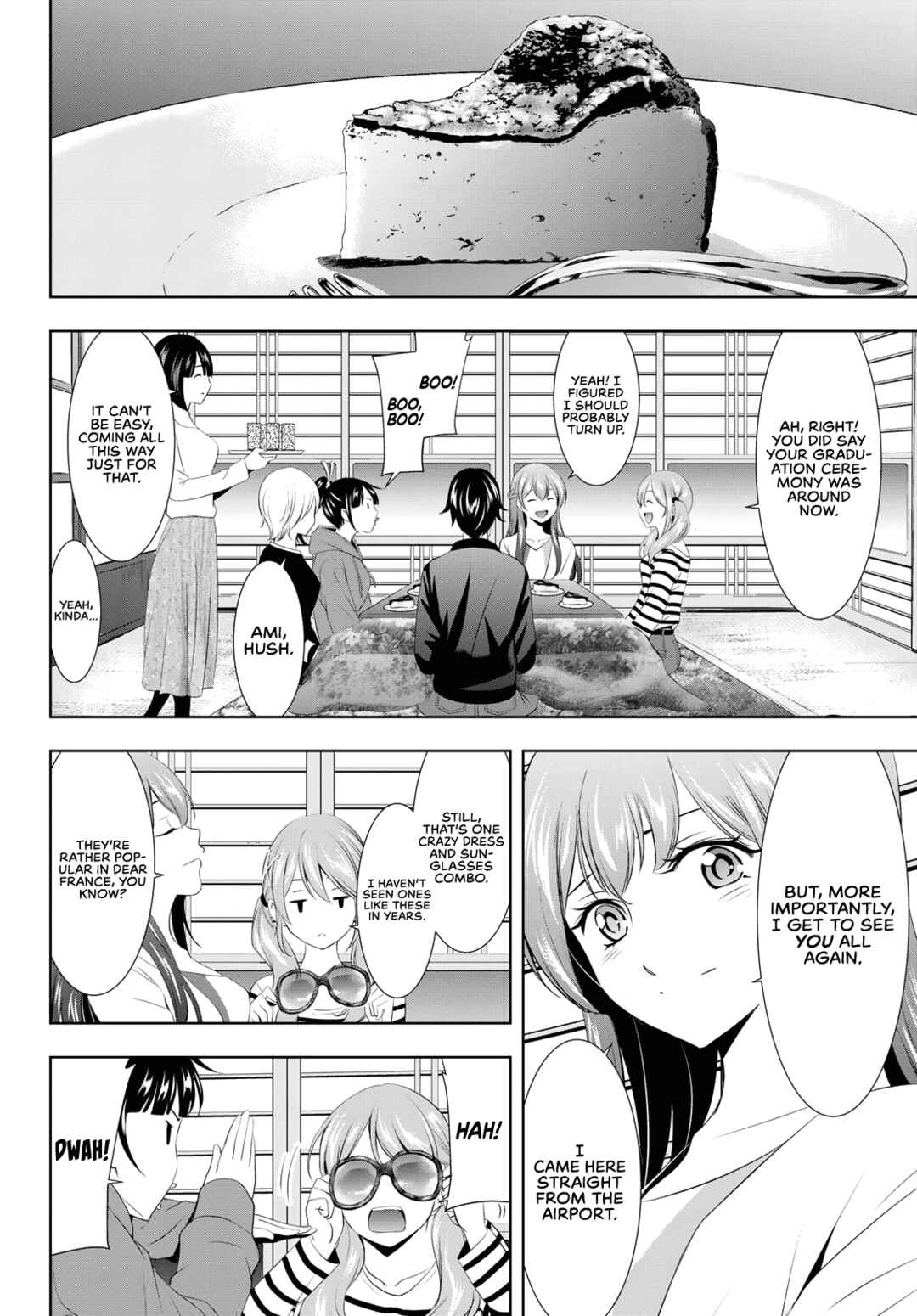 The Café Terrace and Its Goddesses Chapter 100 page 7