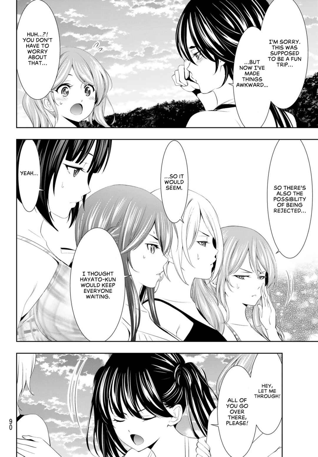 The Café Terrace and Its Goddesses Chapter 115 page 10