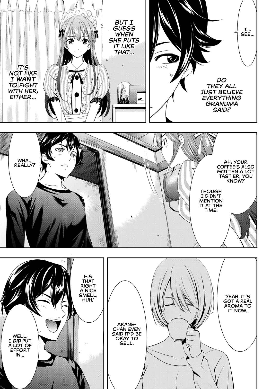 The Café Terrace and Its Goddesses Chapter 5 page 17