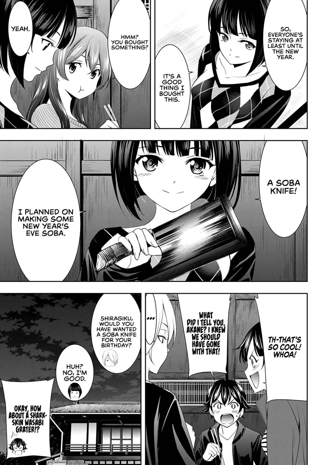 The Café Terrace and Its Goddesses Chapter 81 page 9