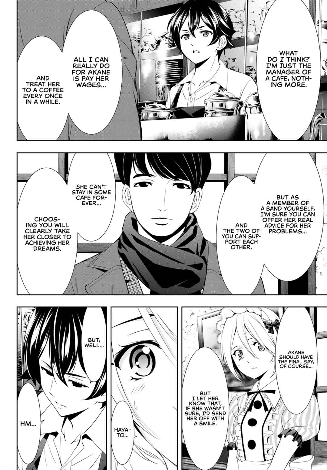 The Café Terrace and Its Goddesses Chapter 93 page 7