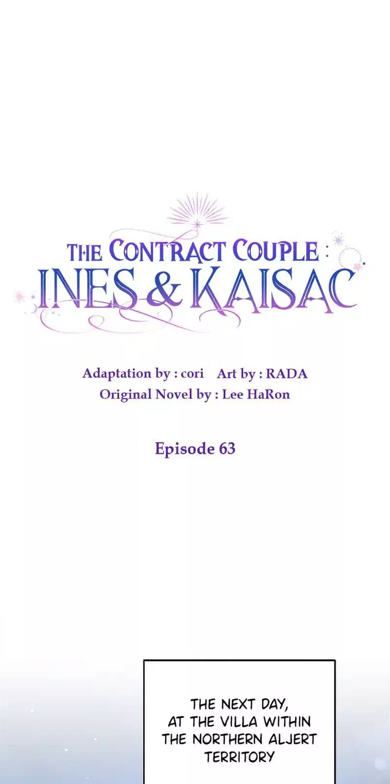 The Contract Couple: Ines & Kaisac Chapter 63 page 0