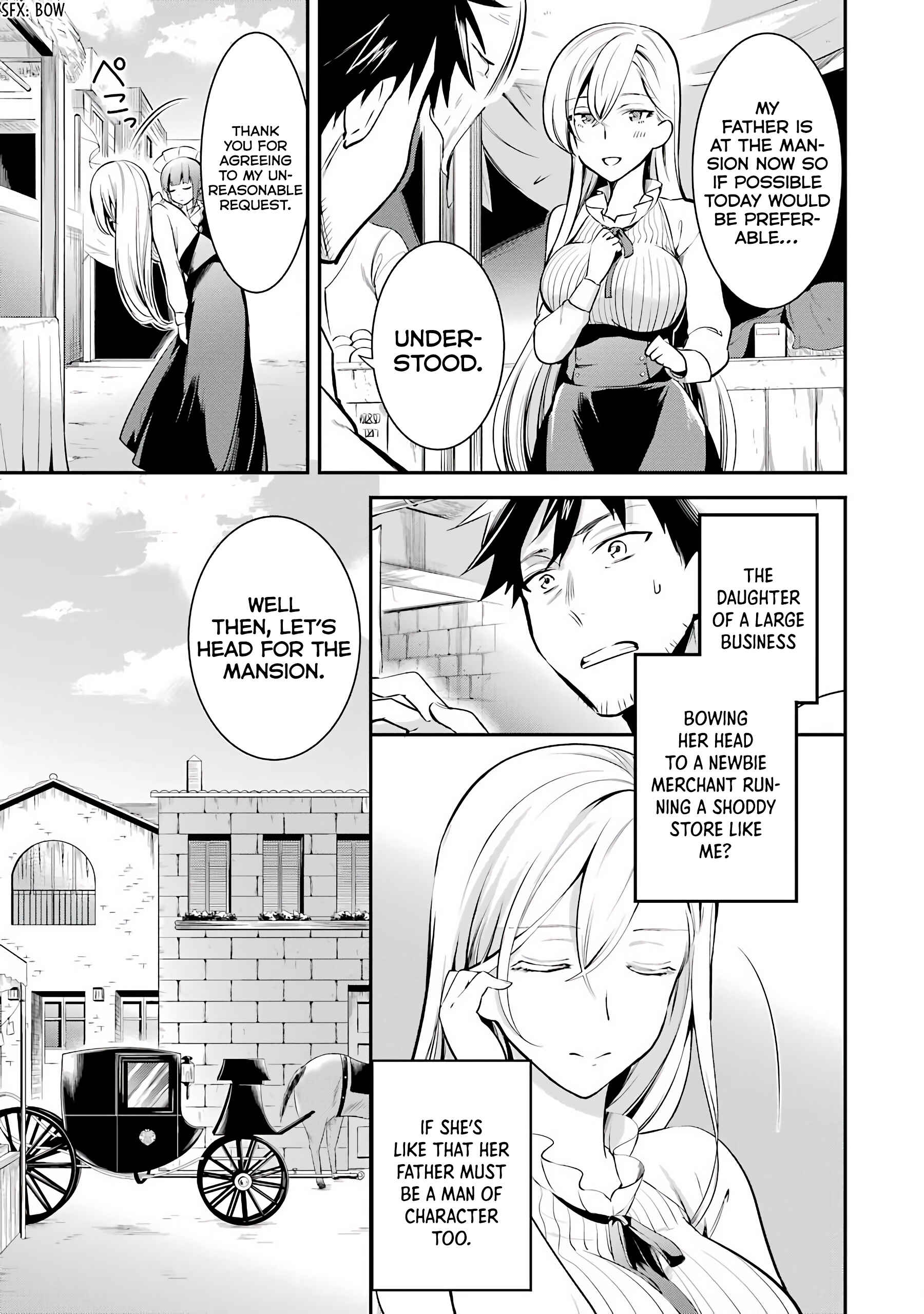 The Daily Life of a Middle-Aged Online Shopper in Another World Chapter 3 page 9