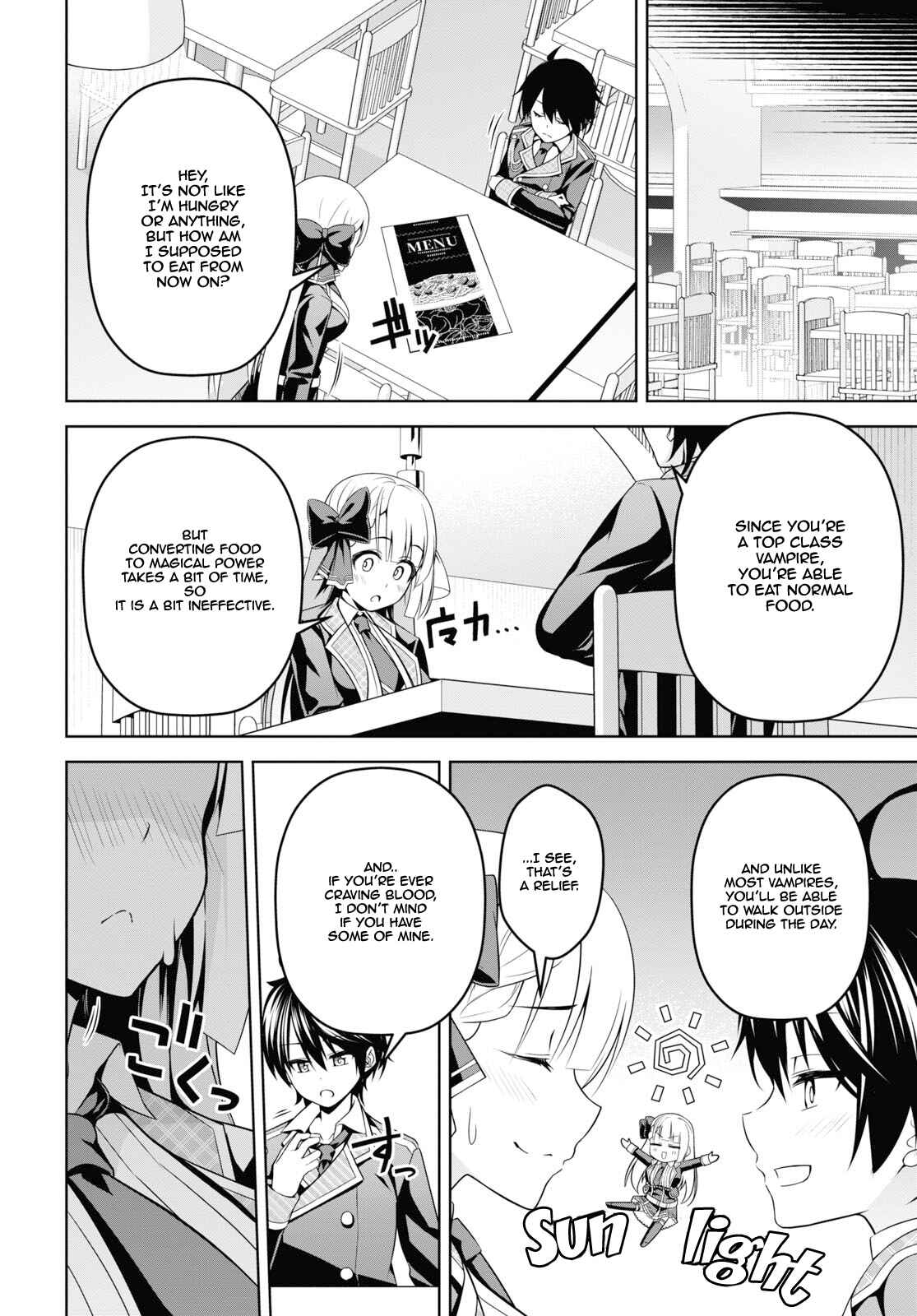 The Demon Sword Master of Excalibur Academy Chapter 4 page 14