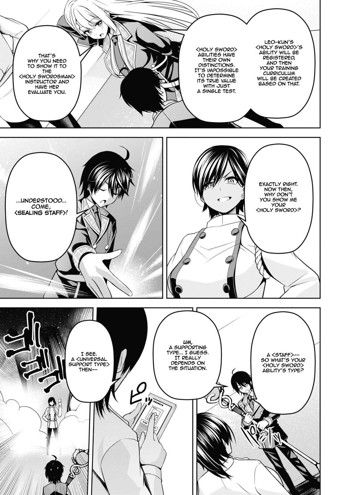 The Demon Sword Master of Excalibur Academy Chapter 4 page 25