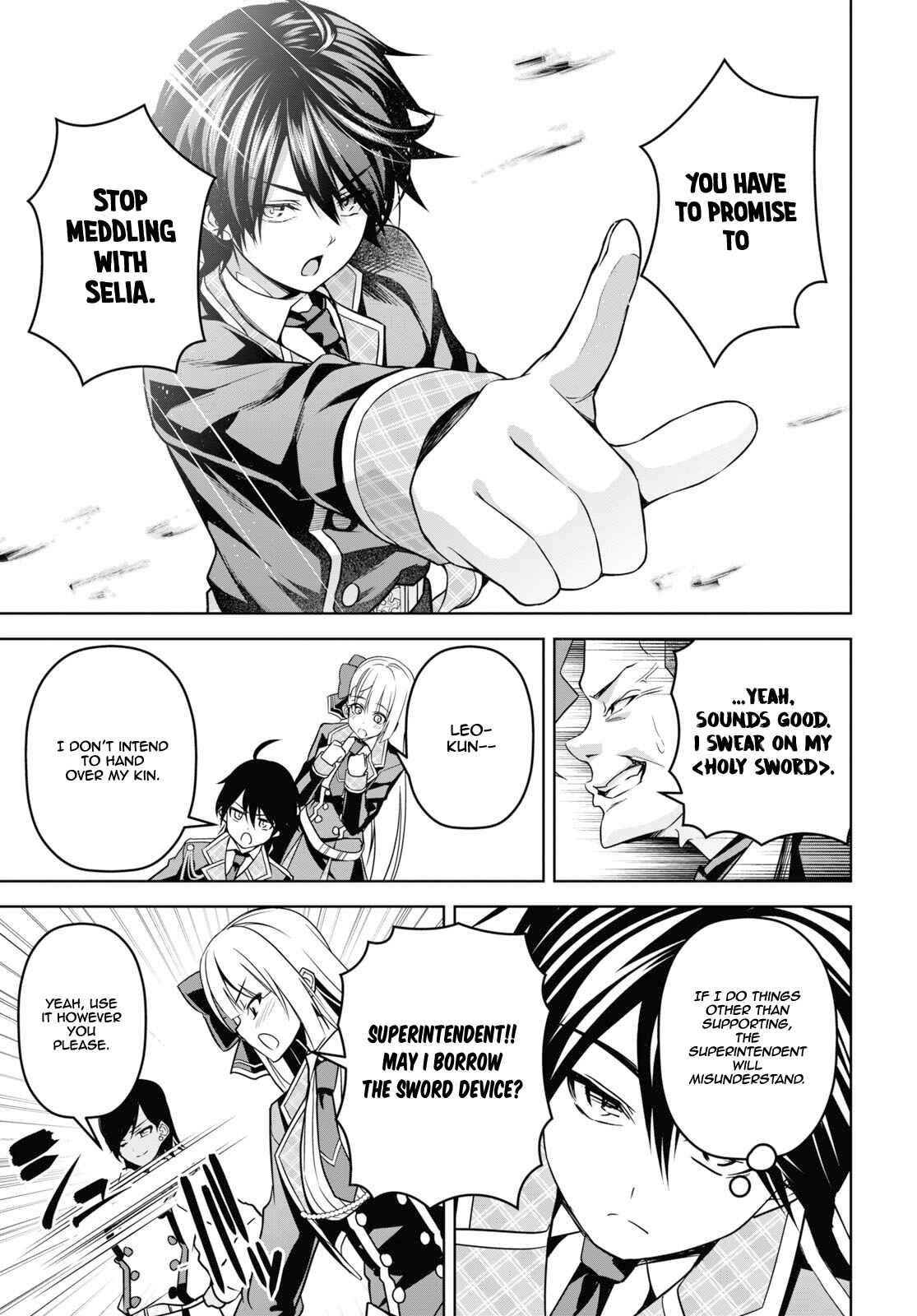 The Demon Sword Master of Excalibur Academy Chapter 4 page 33