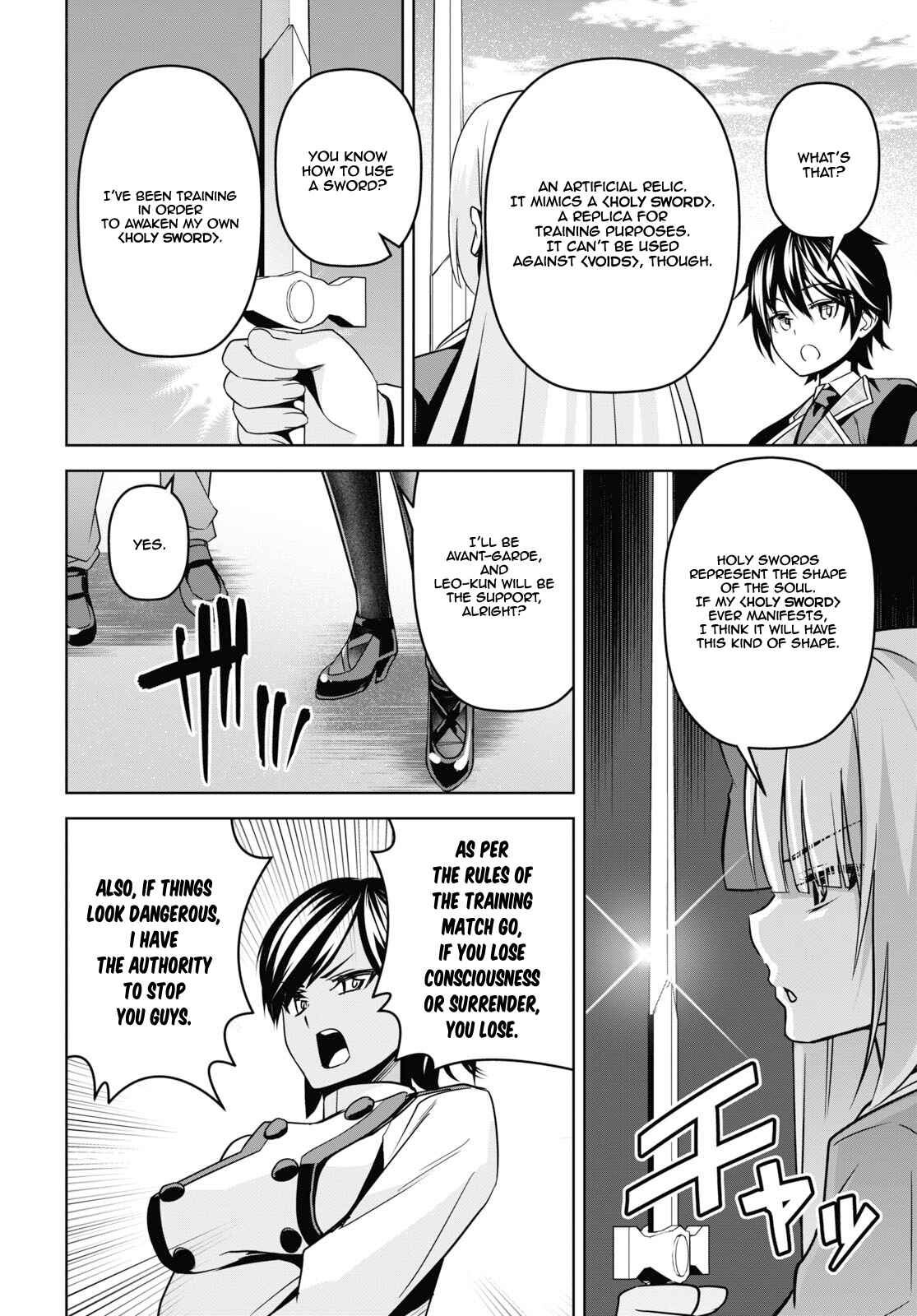 The Demon Sword Master of Excalibur Academy Chapter 4 page 34