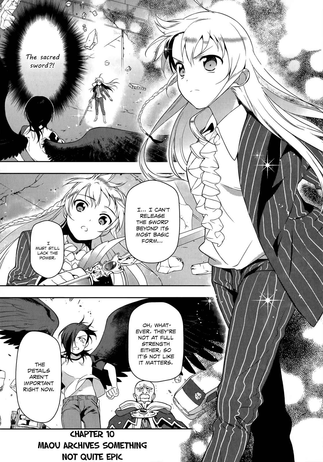 The Devil Is a Part-Timer! Chapter 10 page 1