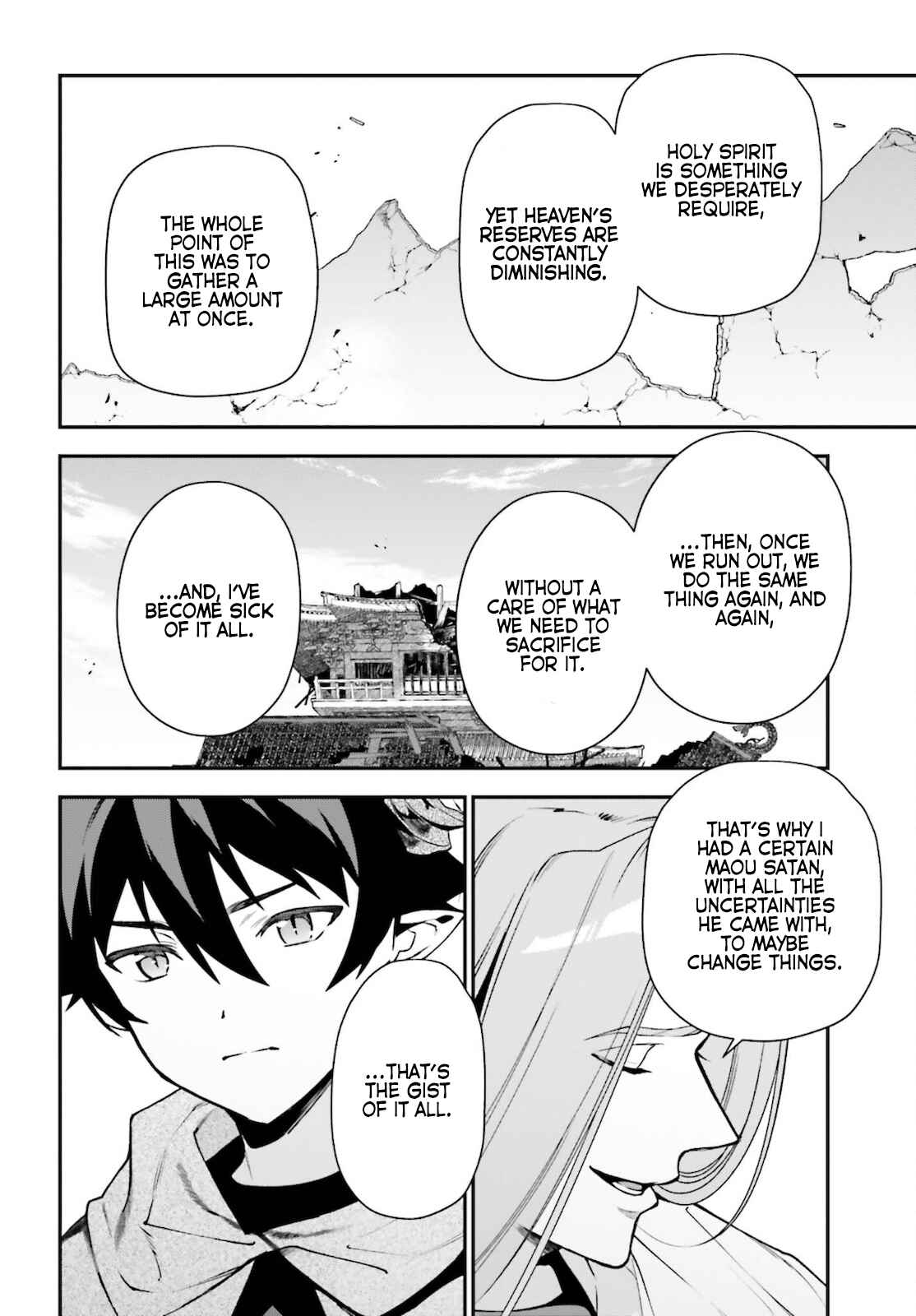 The Devil Is a Part-Timer! Chapter 100 page 11