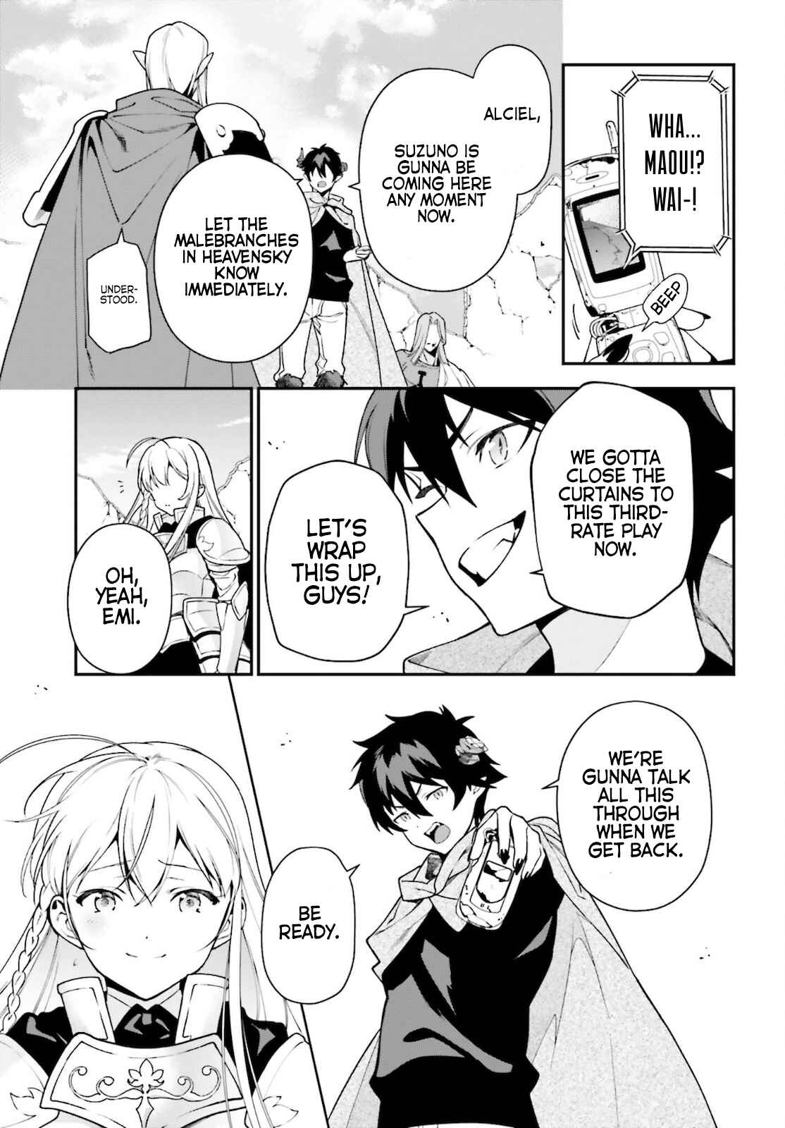 The Devil Is a Part-Timer! Chapter 100 page 18