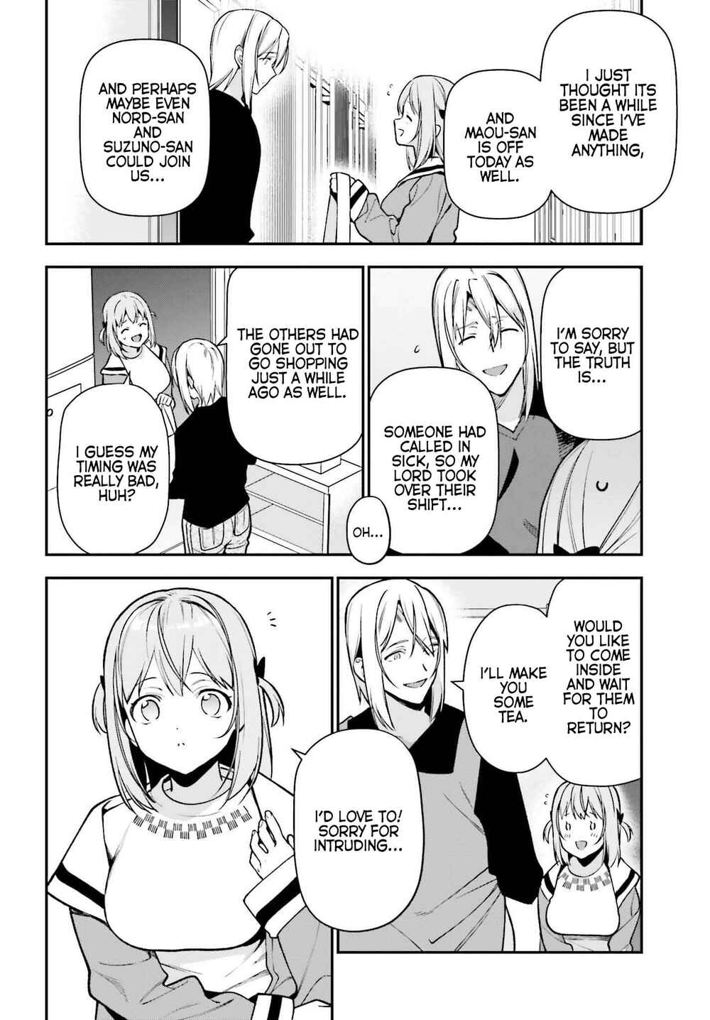 The Devil Is a Part-Timer! Chapter 106 page 1