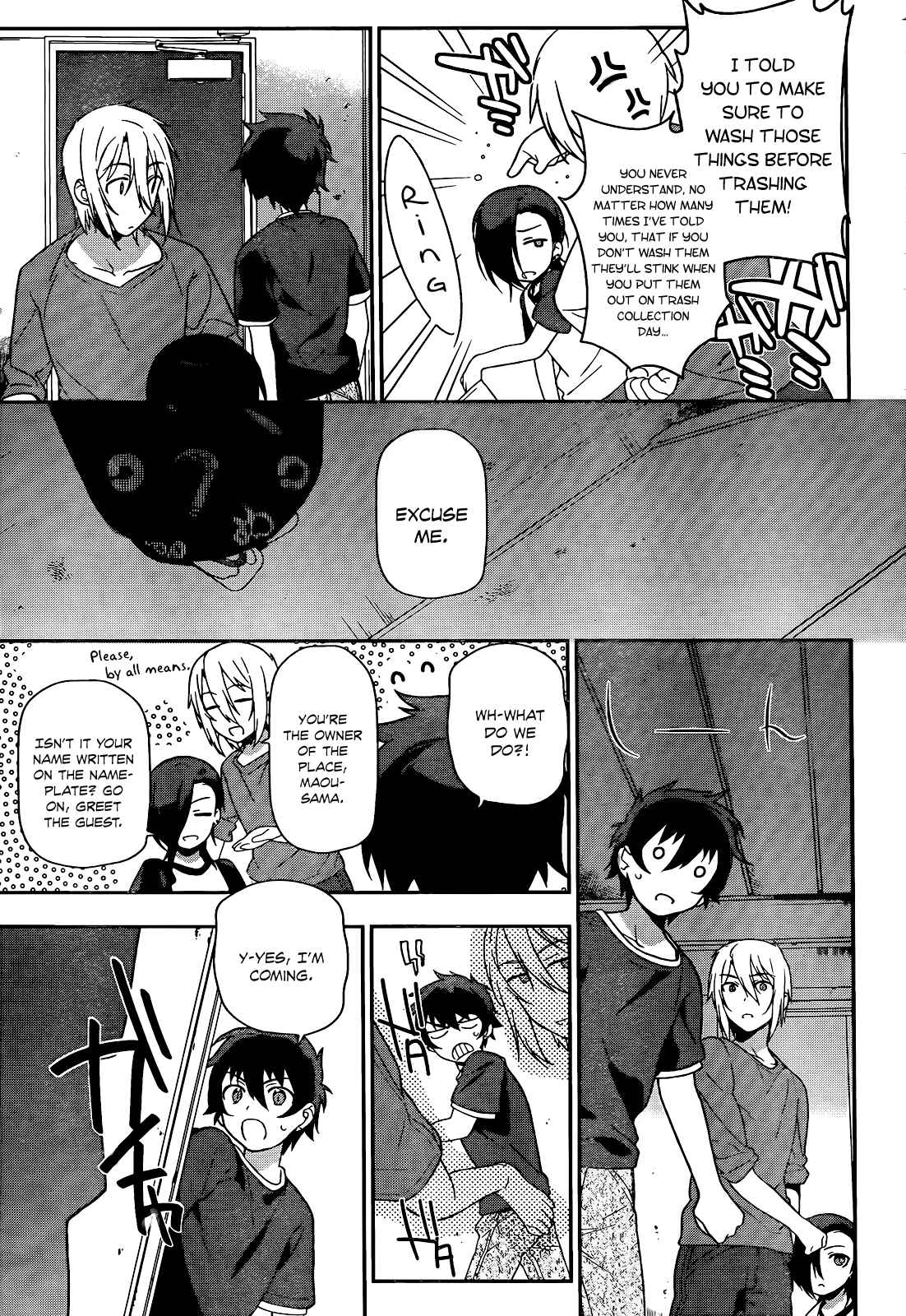 The Devil Is a Part-Timer! Chapter 12 page 35