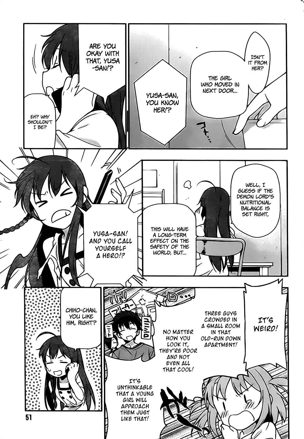 The Devil Is a Part-Timer! Chapter 15 page 28