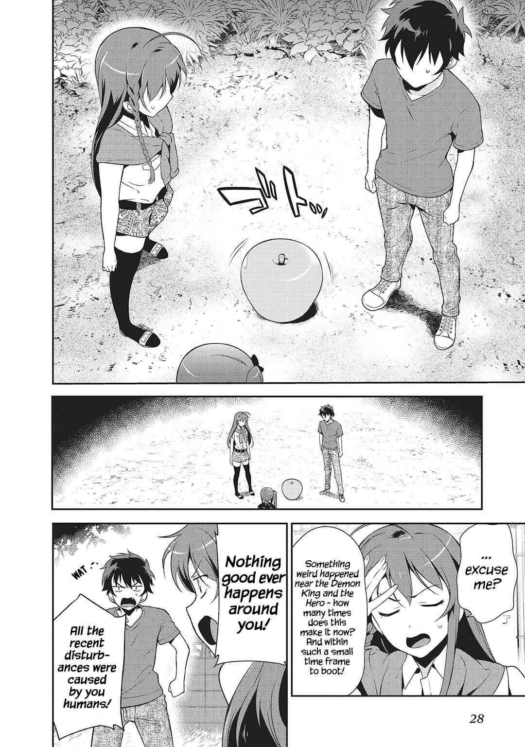 The Devil Is a Part-Timer! Chapter 27 page 28