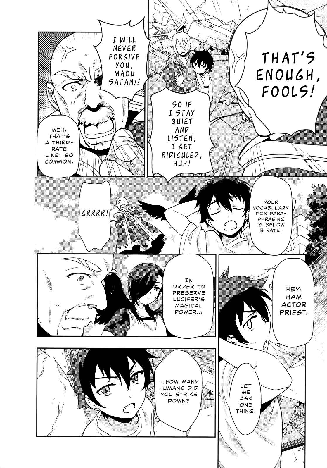 The Devil Is a Part-Timer! Chapter 8 page 14