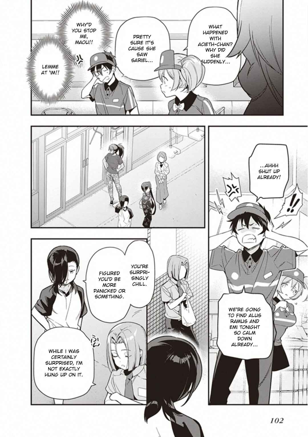 The Devil Is a Part-Timer! Chapter 81 page 15