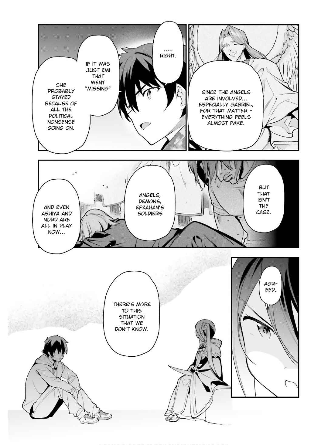 The Devil Is a Part-Timer! Chapter 85 page 9