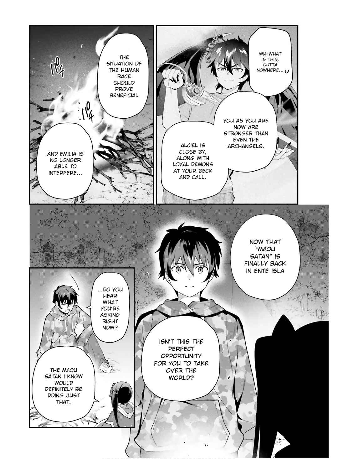 The Devil Is a Part-Timer! Chapter 85 page 16
