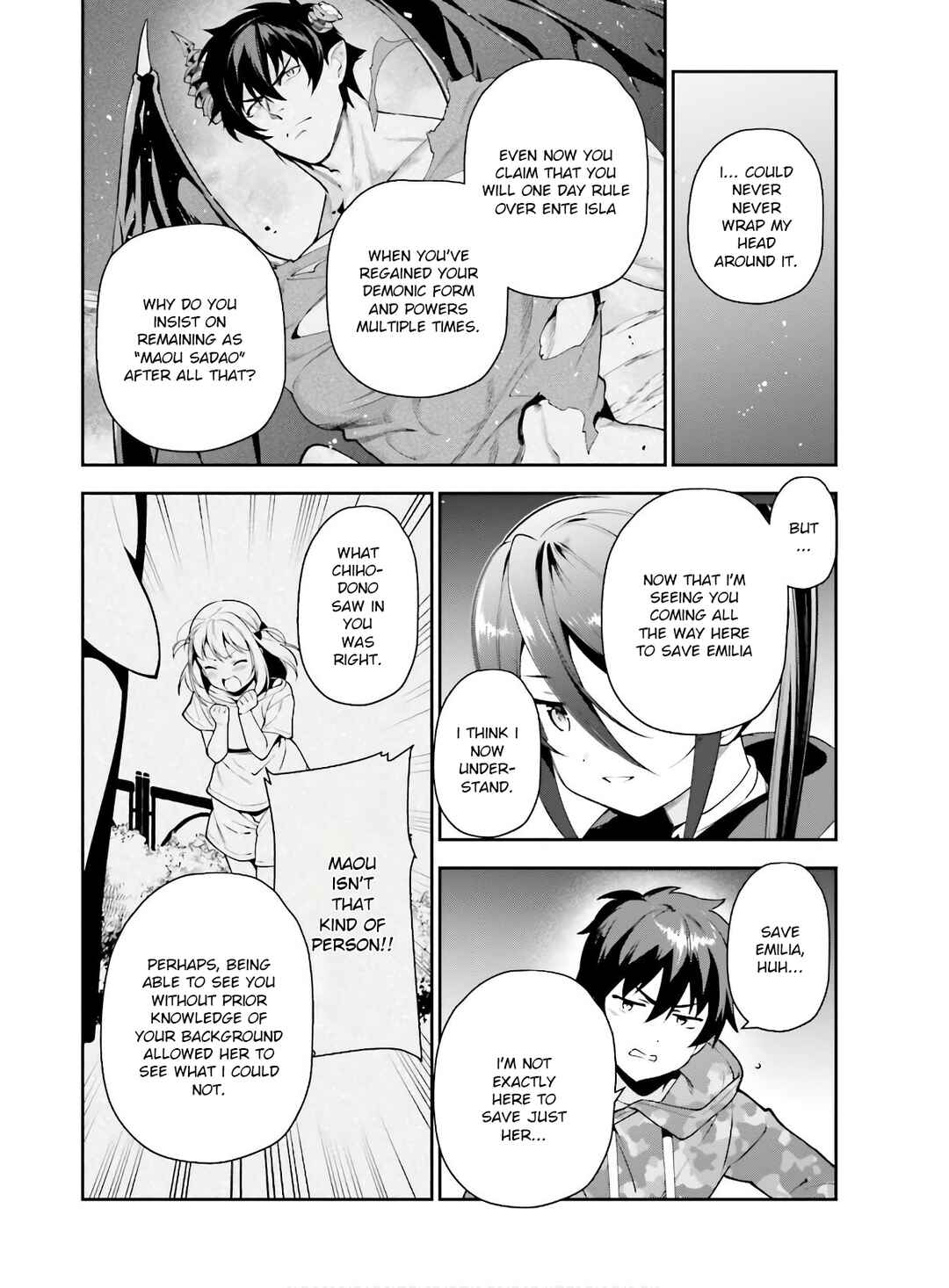 The Devil Is a Part-Timer! Chapter 85 page 18