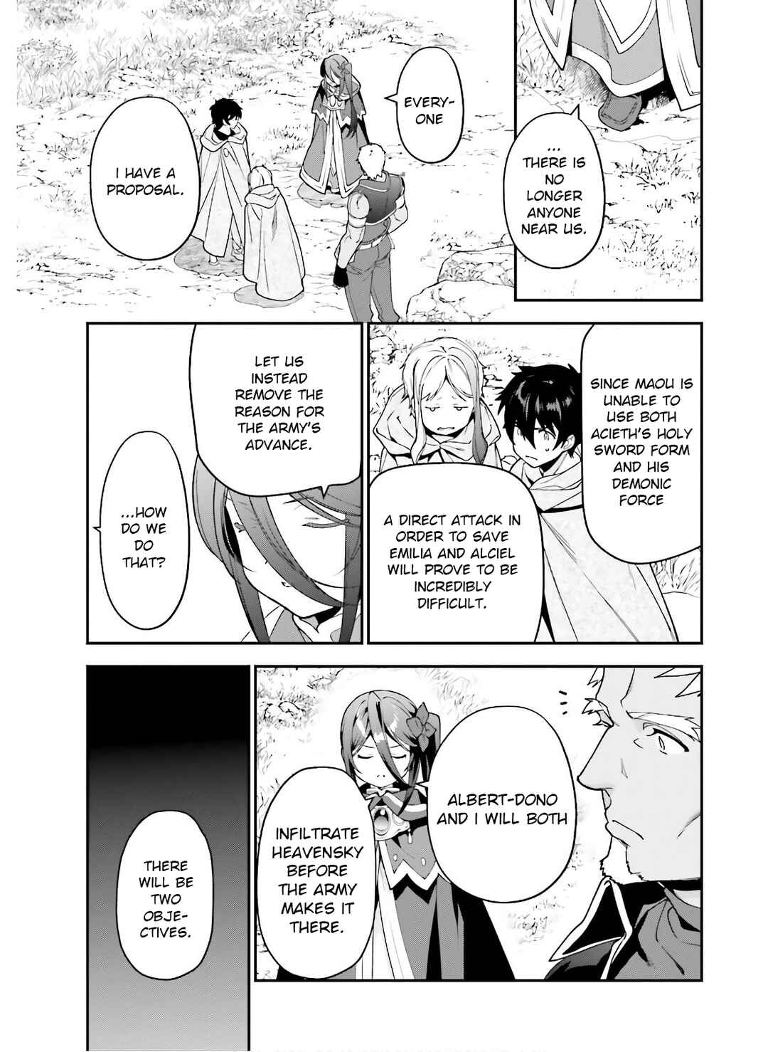 The Devil Is a Part-Timer! Chapter 88 page 16