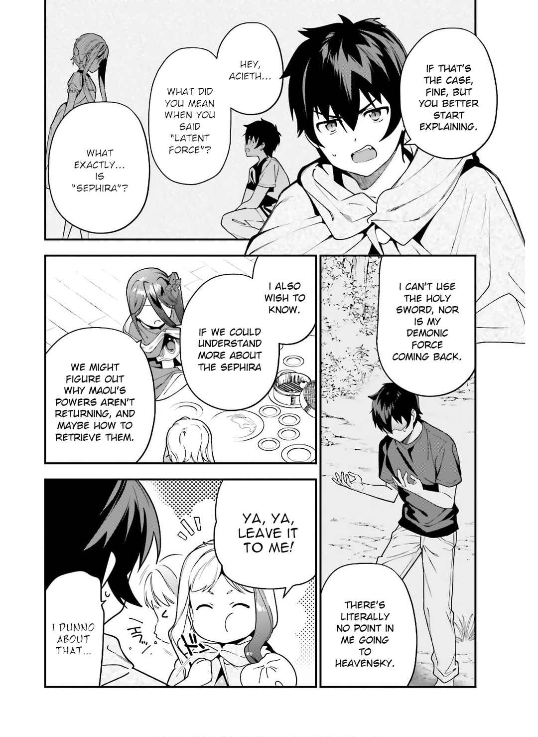 The Devil Is a Part-Timer! Chapter 88 page 1