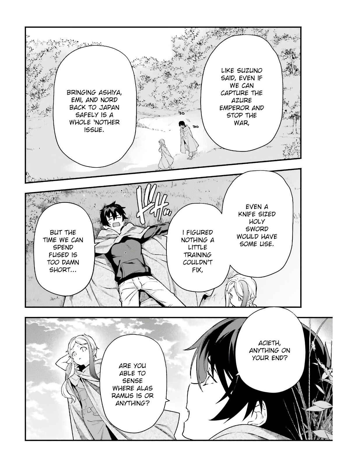The Devil Is a Part-Timer! Chapter 93 page 3