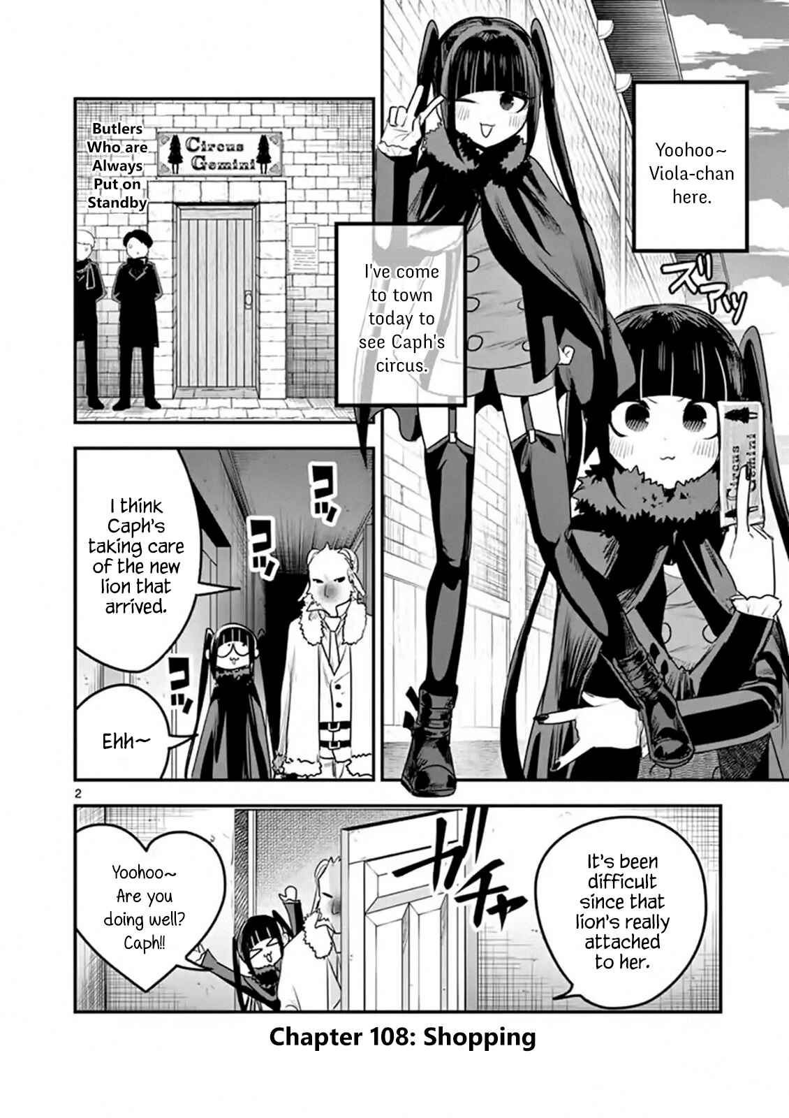 The Duke of Death and His Maid Chapter 108 page 1
