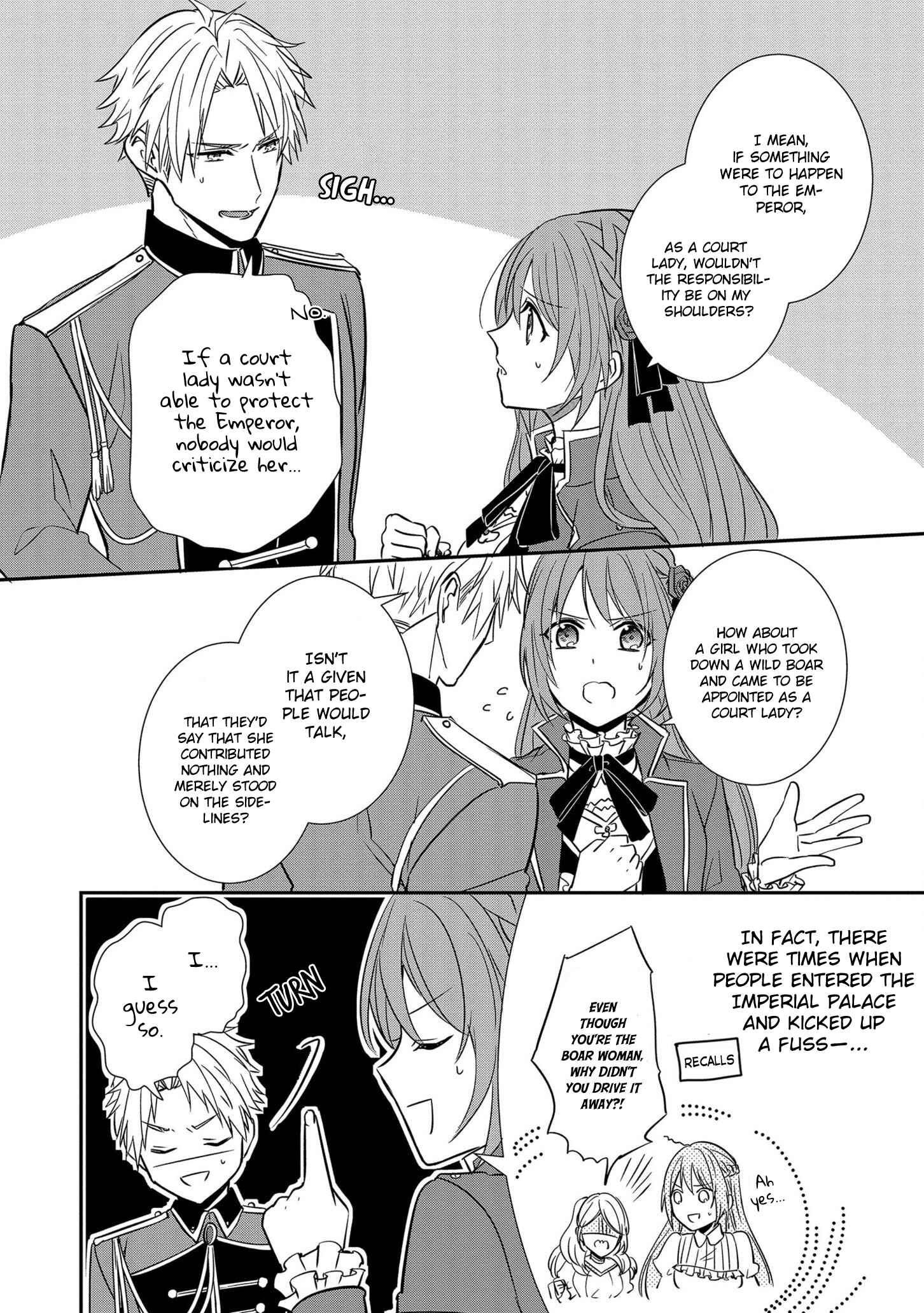 The Emperor's Lady-in-Waiting Is Wanted as a Bride Chapter 9 page 8
