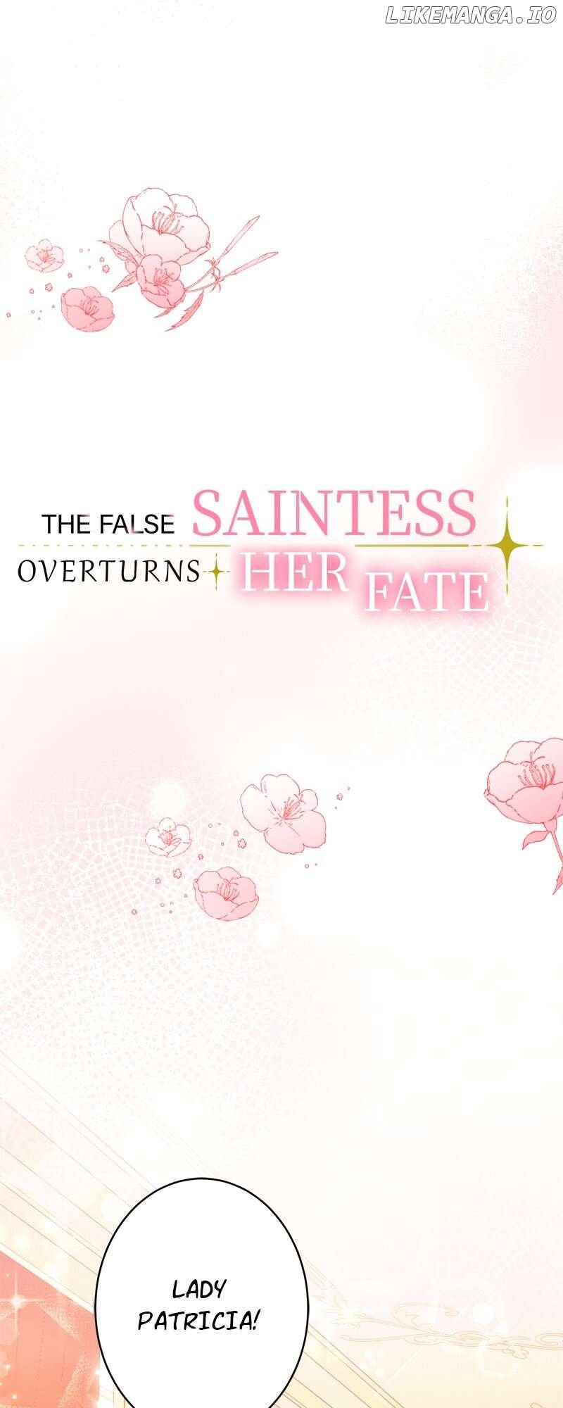 The False Saintess Overturns Her Fate Chapter 43 page 0