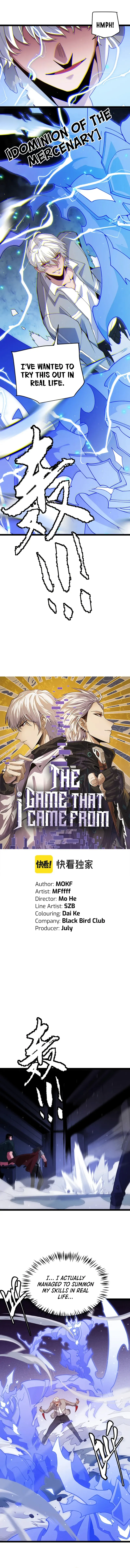 The Game That I Came From Chapter 115 page 1