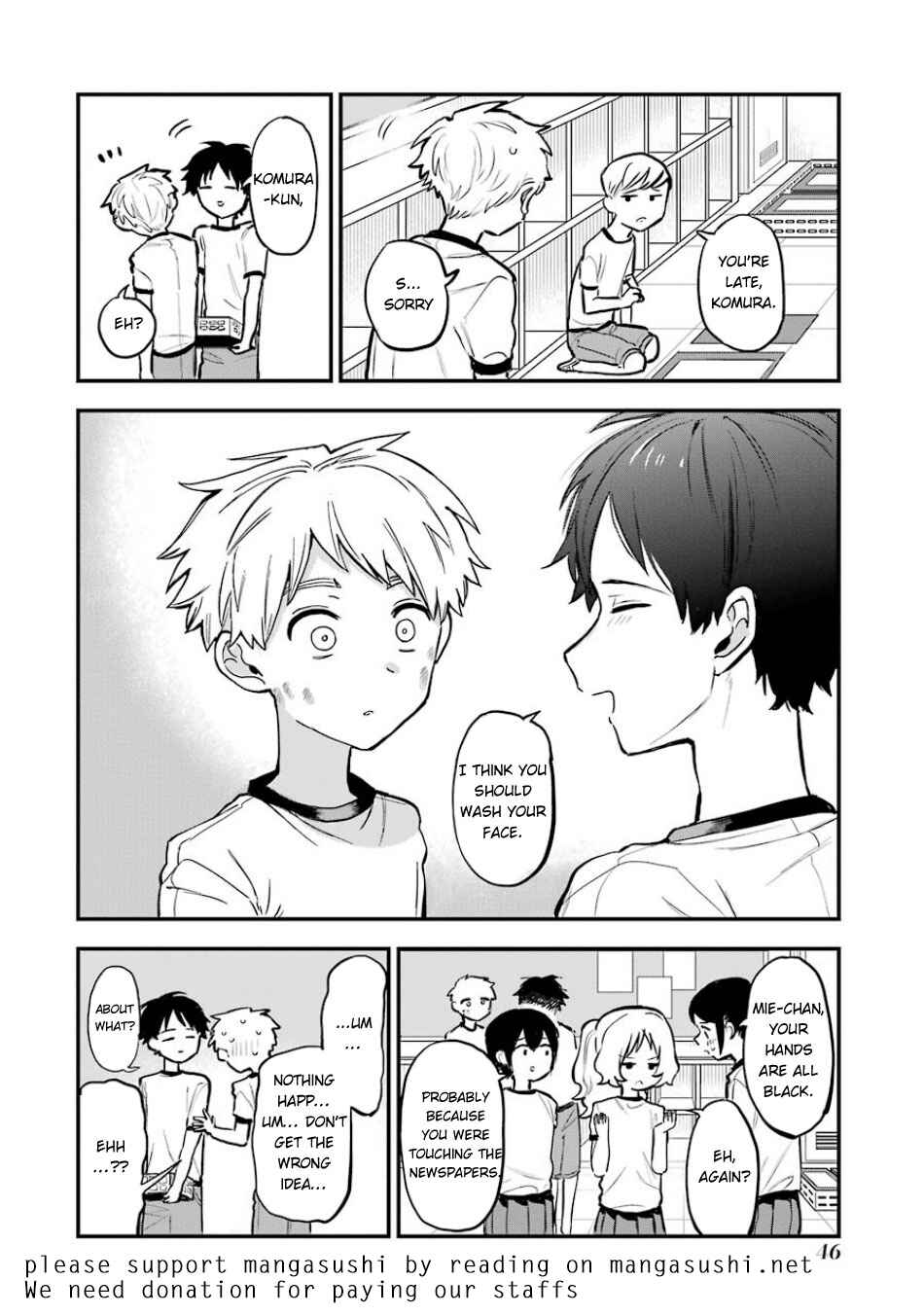 The Girl I Like Forgot Her Glasses Chapter 53 page 17