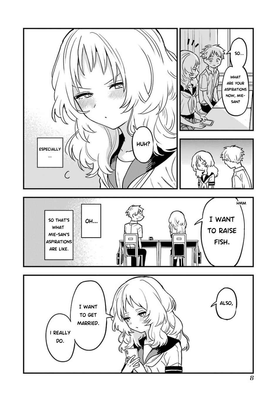 The Girl I Like Forgot Her Glasses Chapter 58 page 10
