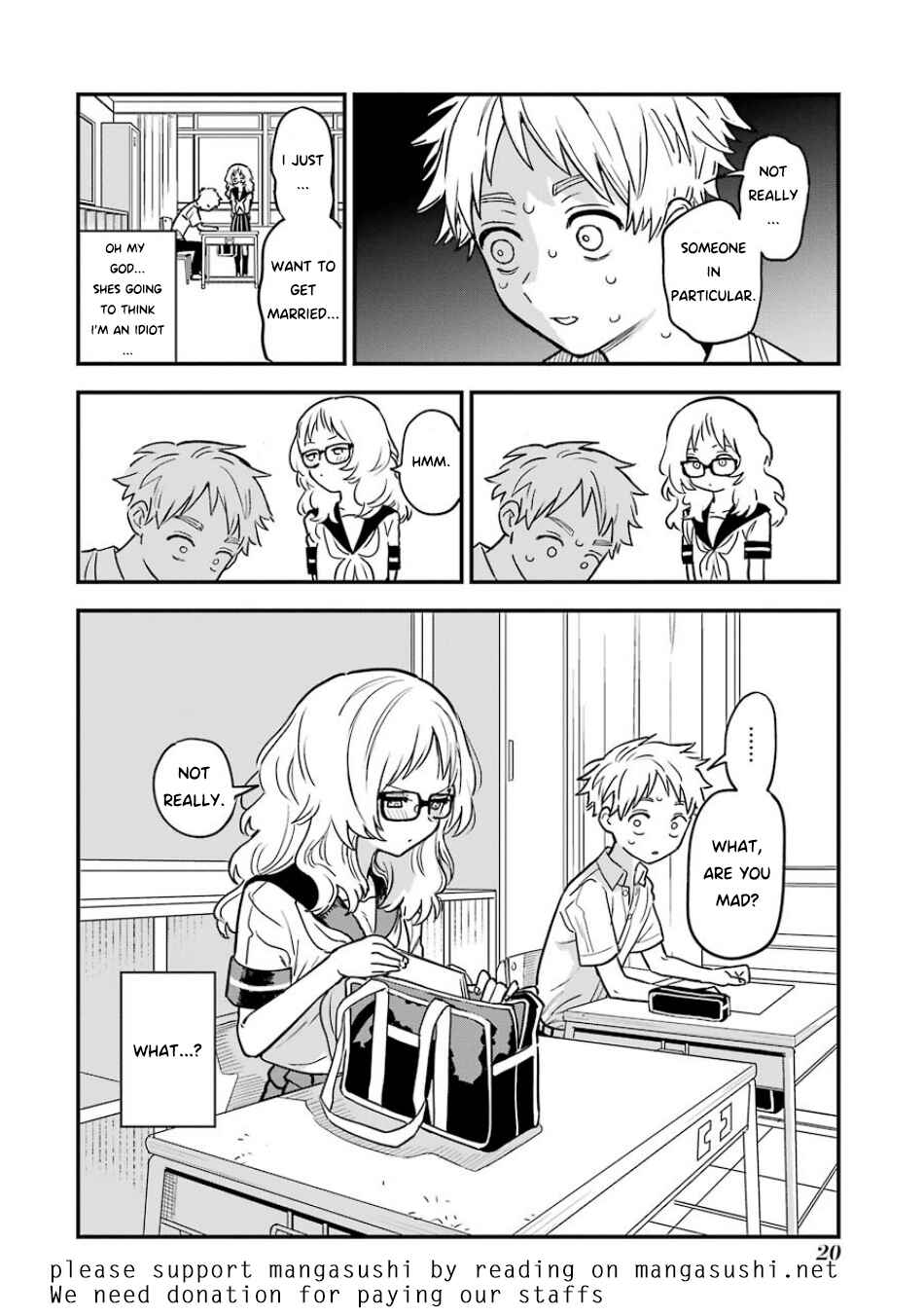 The Girl I Like Forgot Her Glasses Chapter 58 page 22
