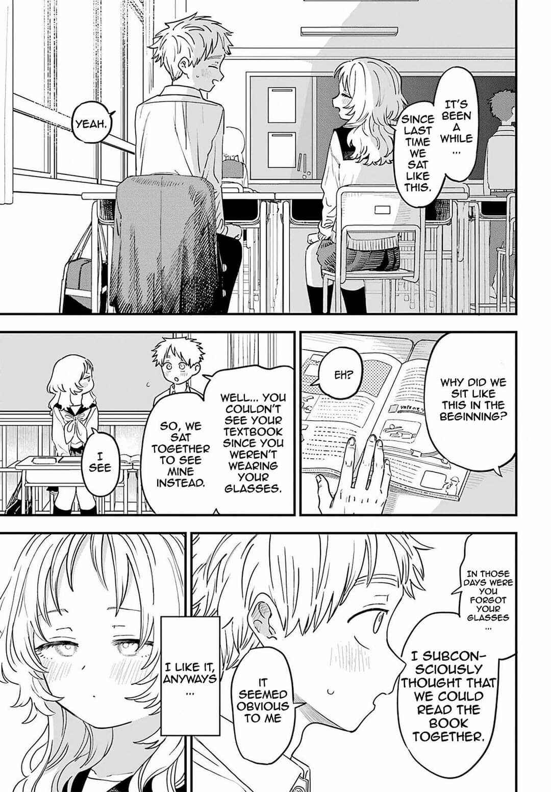 The Girl I Like Forgot Her Glasses Chapter 87 page 10