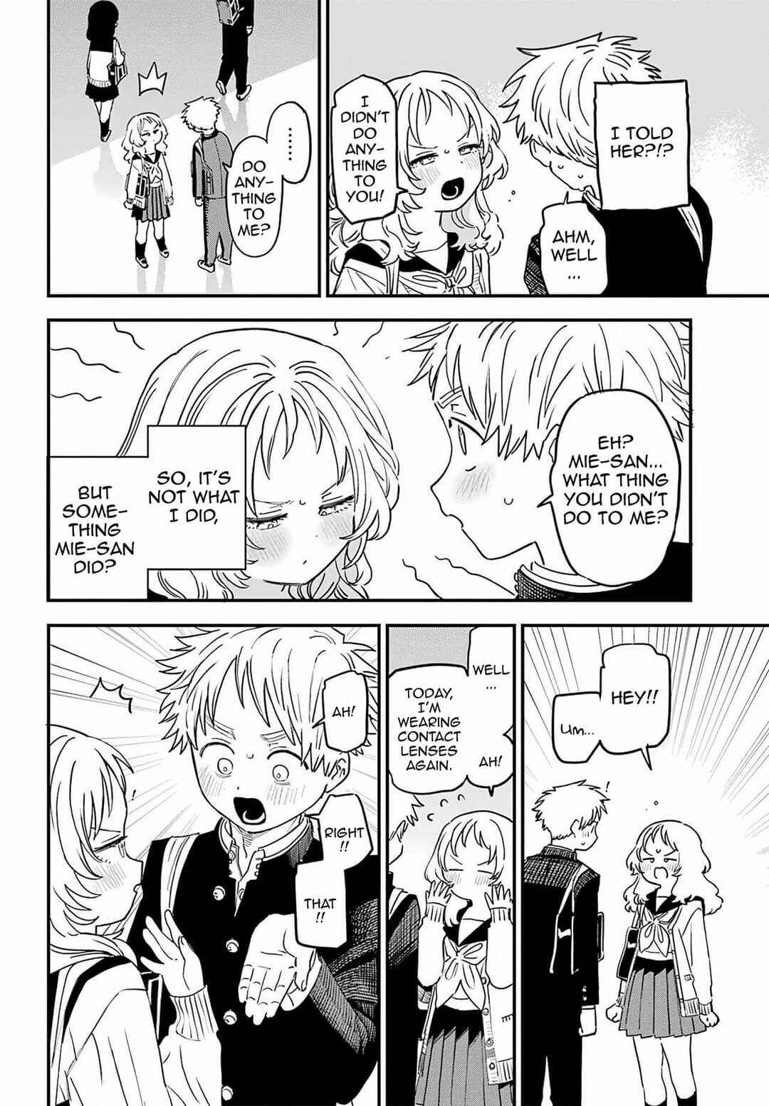 The Girl I Like Forgot Her Glasses Chapter 87 page 3
