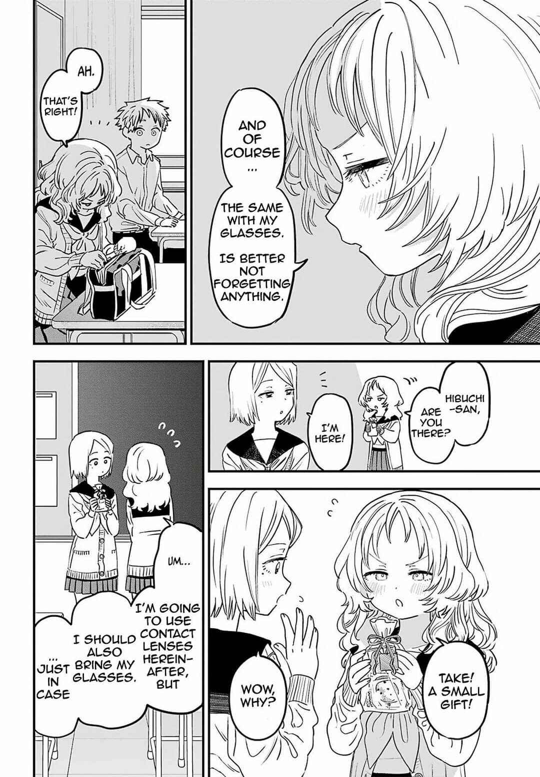 The Girl I Like Forgot Her Glasses Chapter 87 page 7