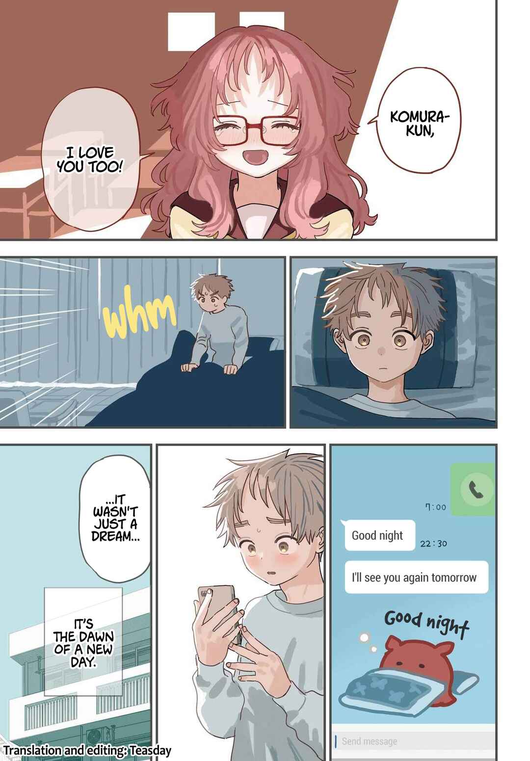 The Girl I Like Forgot Her Glasses Chapter 96 page 0