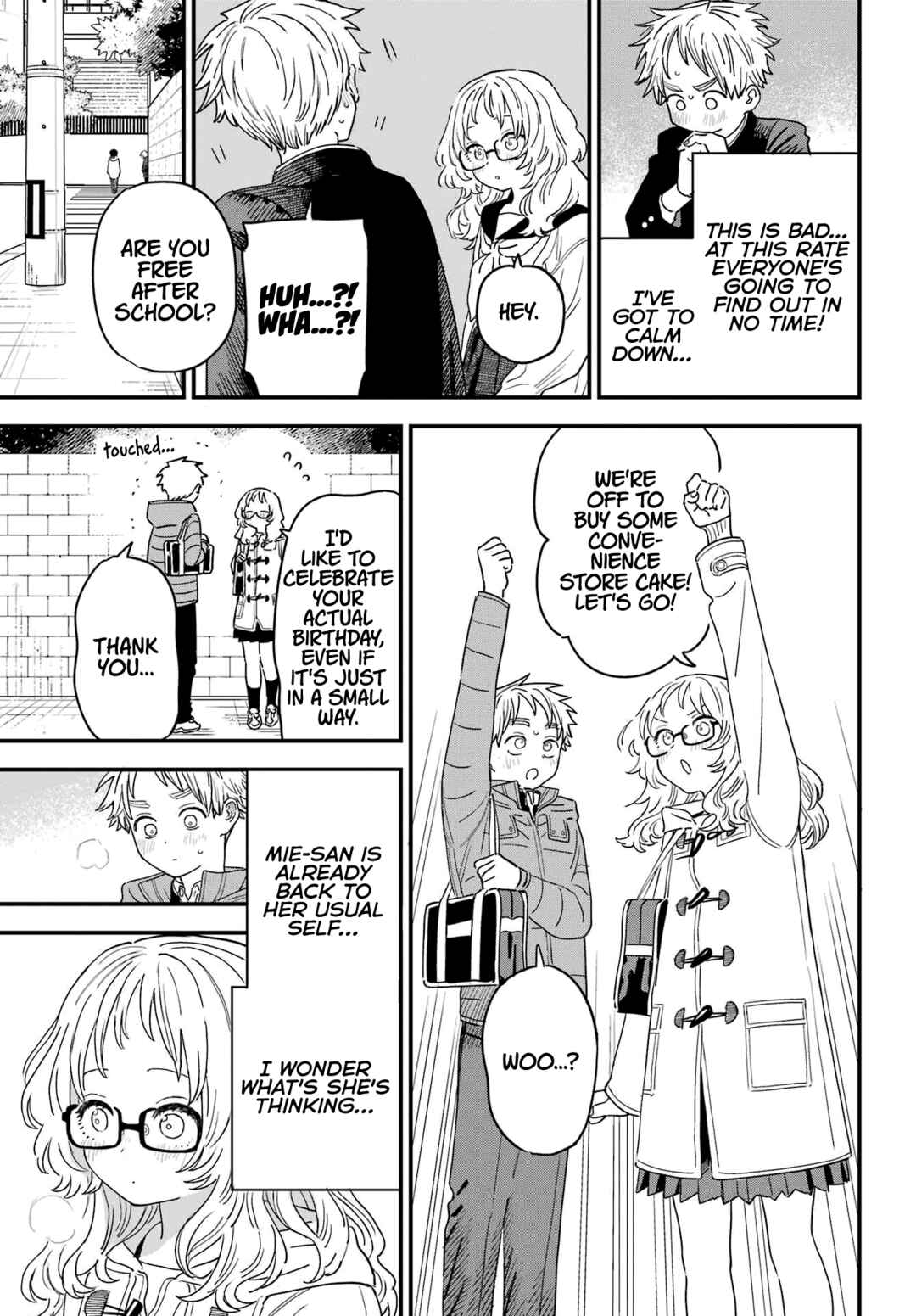 The Girl I Like Forgot Her Glasses Chapter 96 page 6