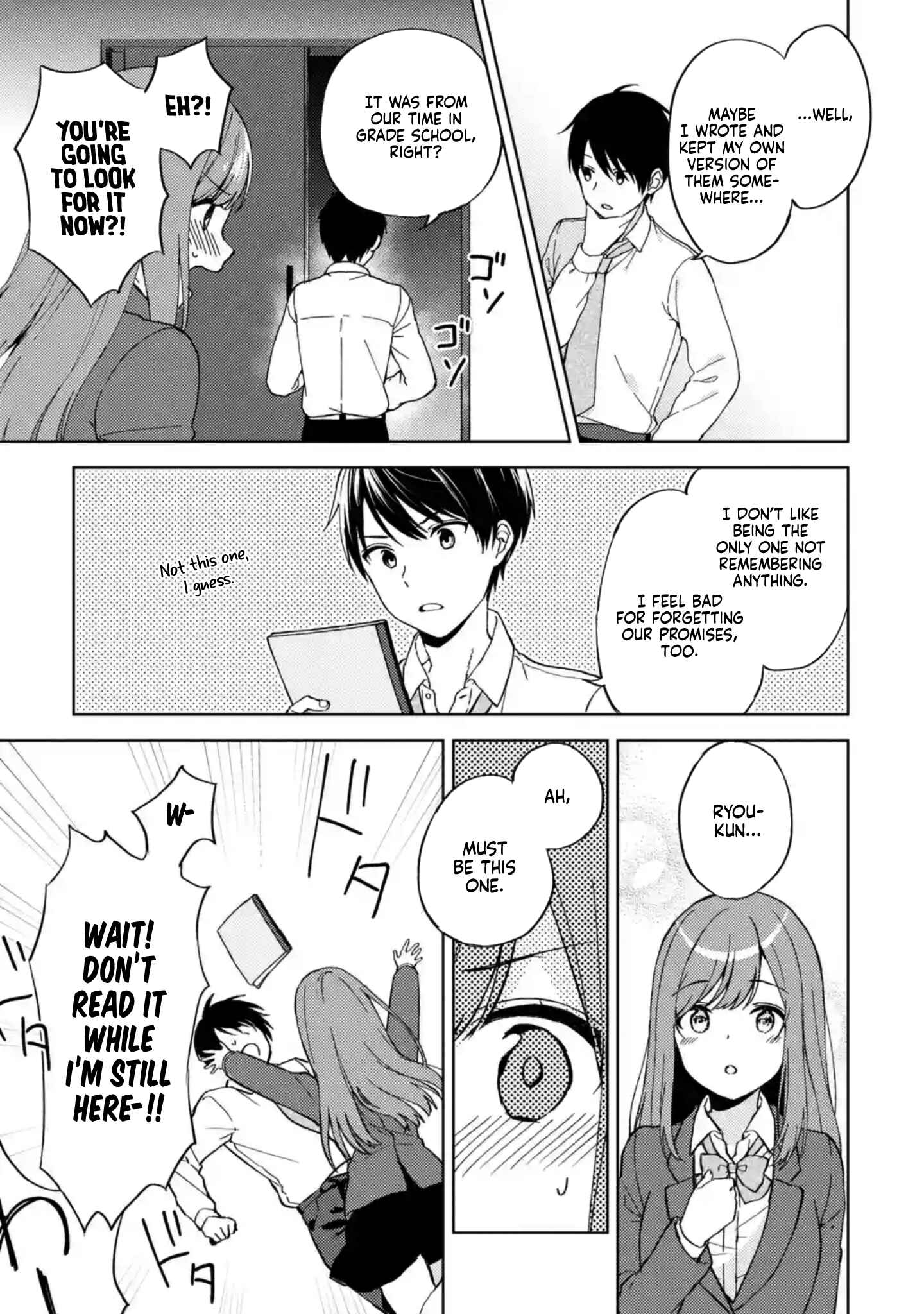 The Girl I Saved on the Train Turned Out to Be My Childhood Friend Chapter 5 page 12