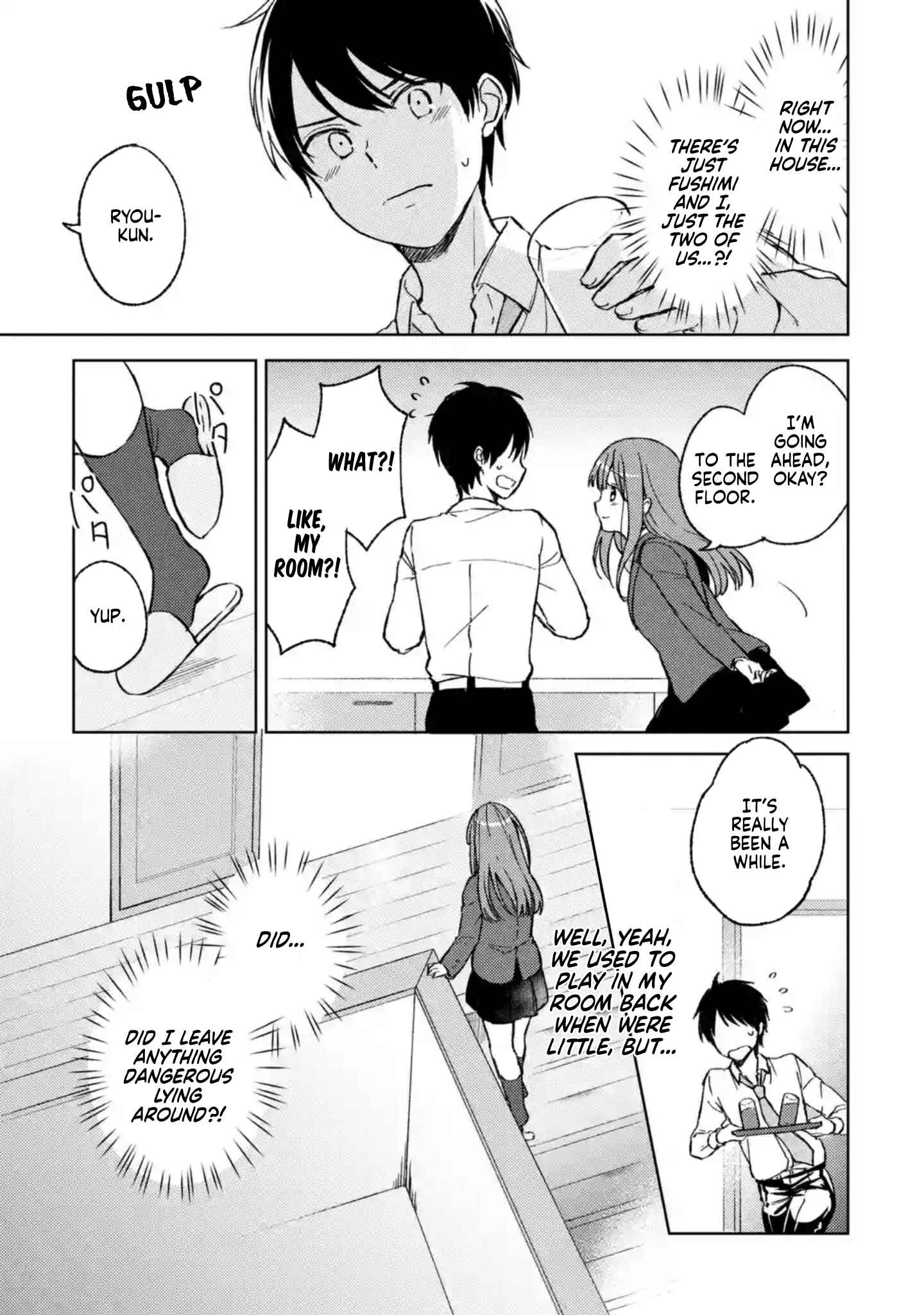 The Girl I Saved on the Train Turned Out to Be My Childhood Friend Chapter 5 page 4