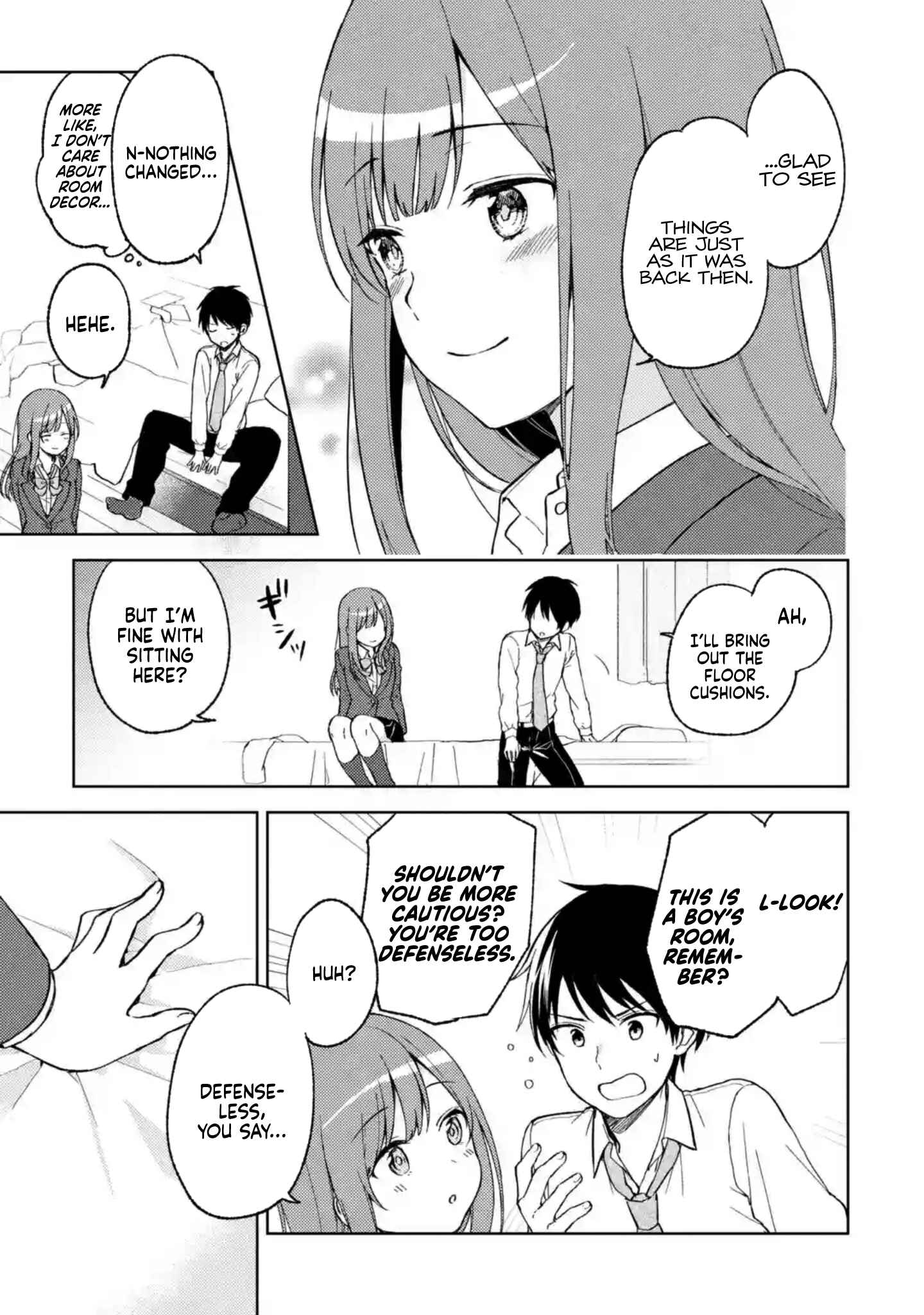 The Girl I Saved on the Train Turned Out to Be My Childhood Friend Chapter 5 page 6