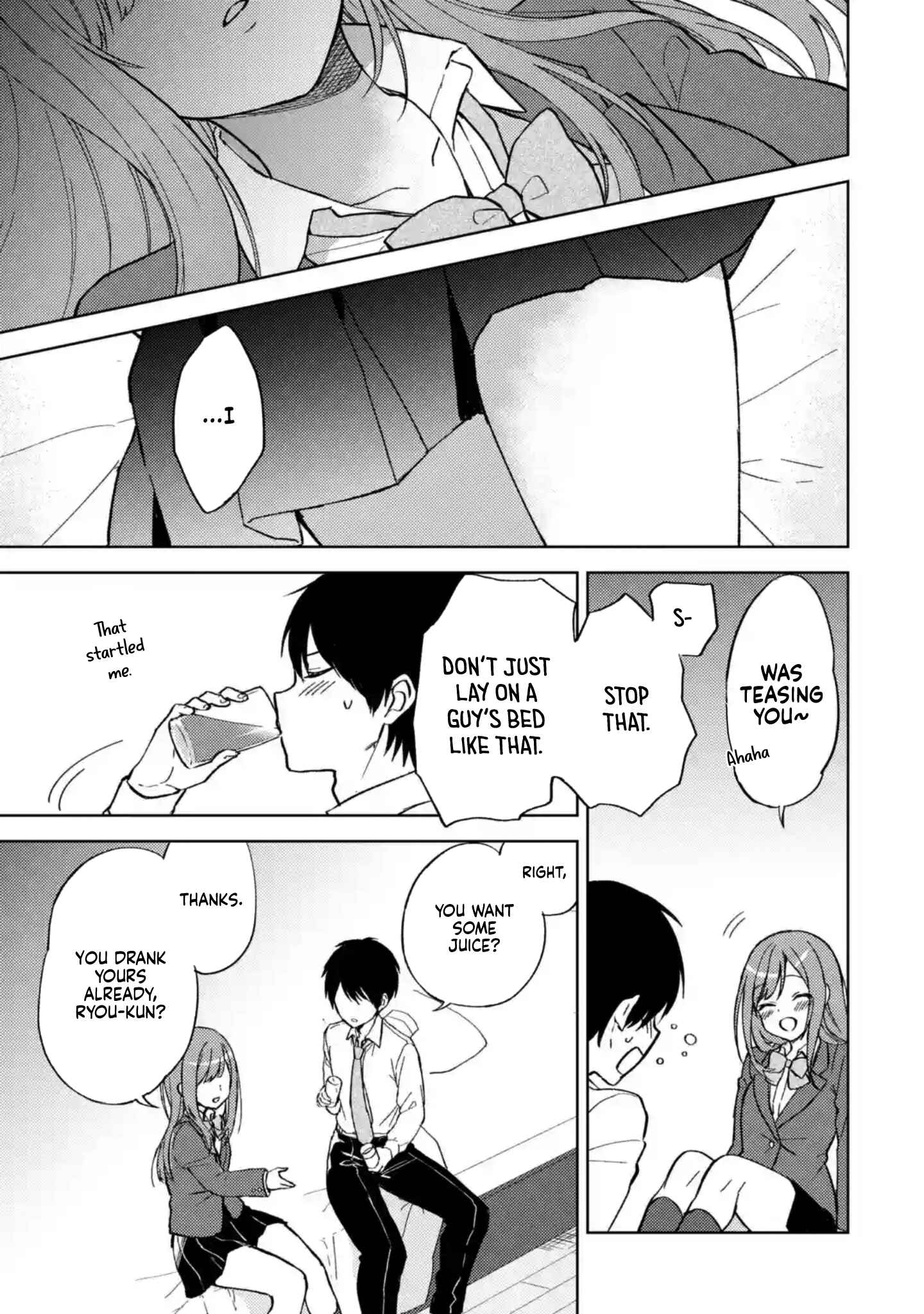 The Girl I Saved on the Train Turned Out to Be My Childhood Friend Chapter 5 page 8