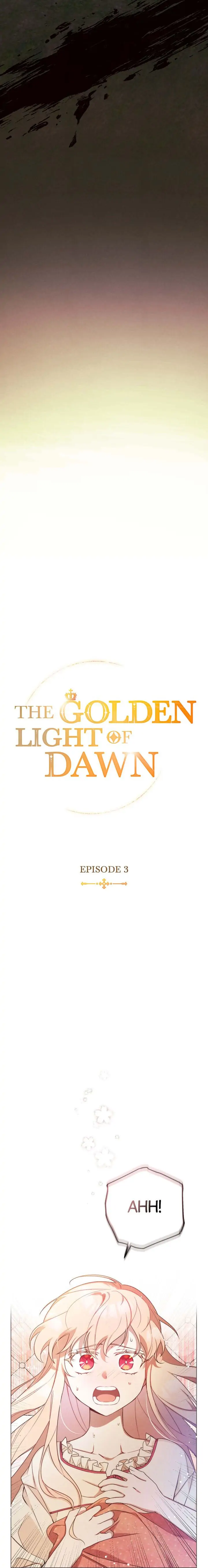 The golden dawn light will shine for you Chapter 3 page 3