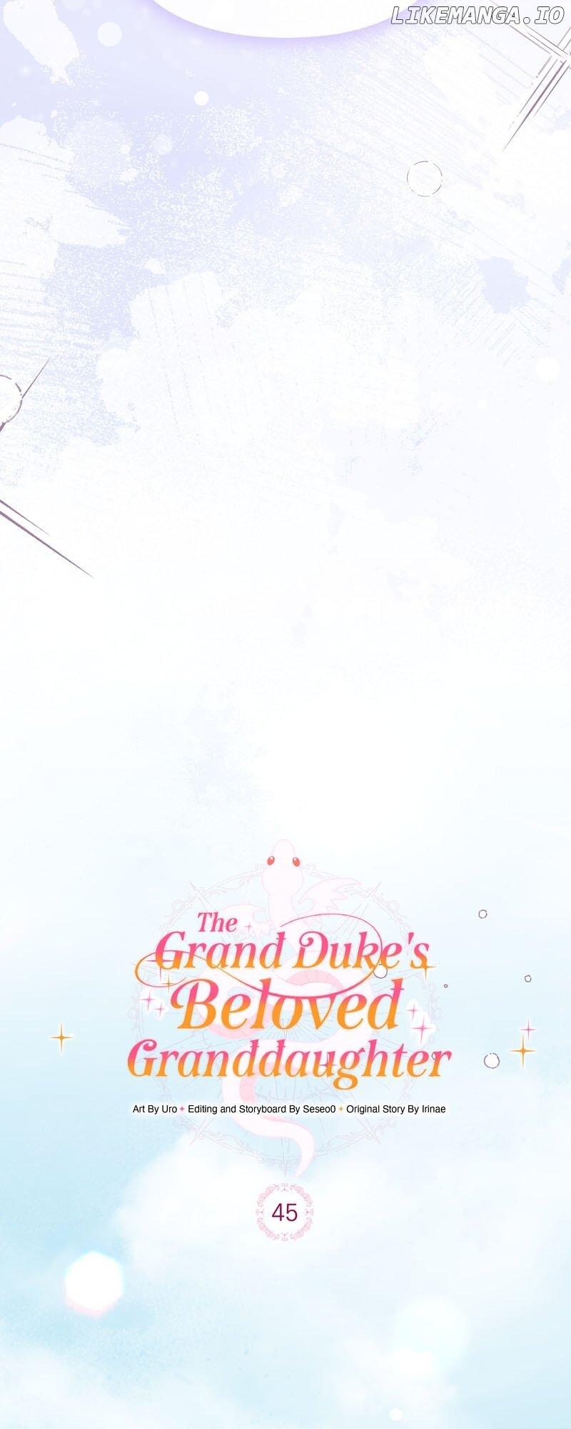 The Grand Duke’s Beloved Granddaughter Chapter 45 page 61