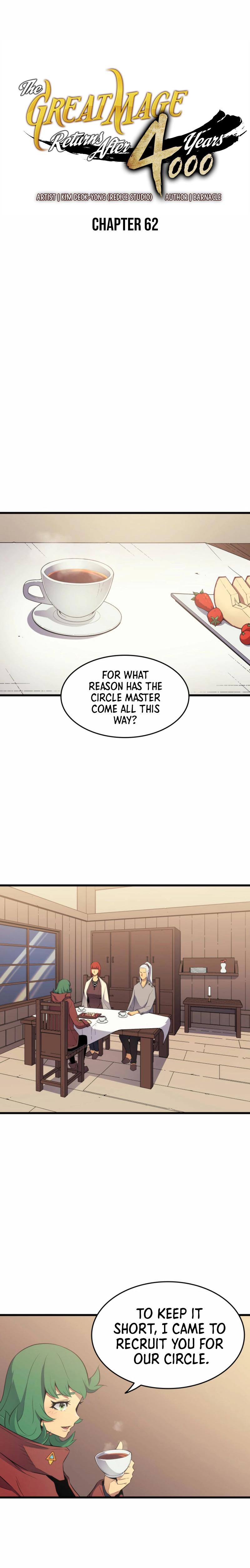 The Great Mage Returns After 4000 Years Chapter 62 page 1