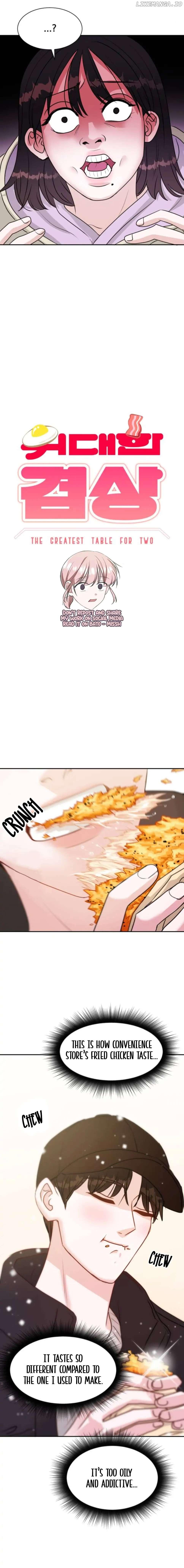 The Greatest Table For Two Chapter 2 page 5