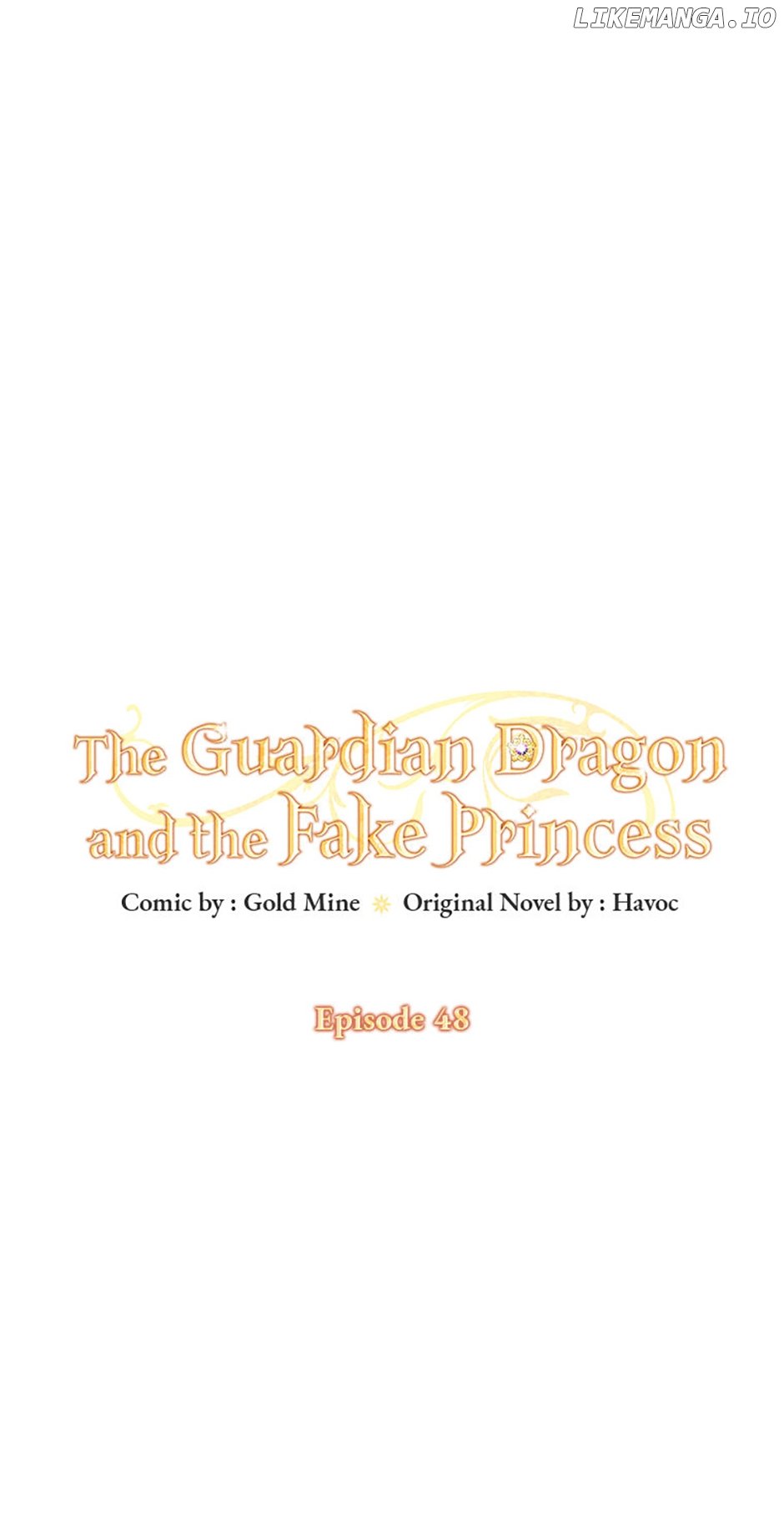 The Guardian Dragon and the Fake Princess Chapter 48 page 8