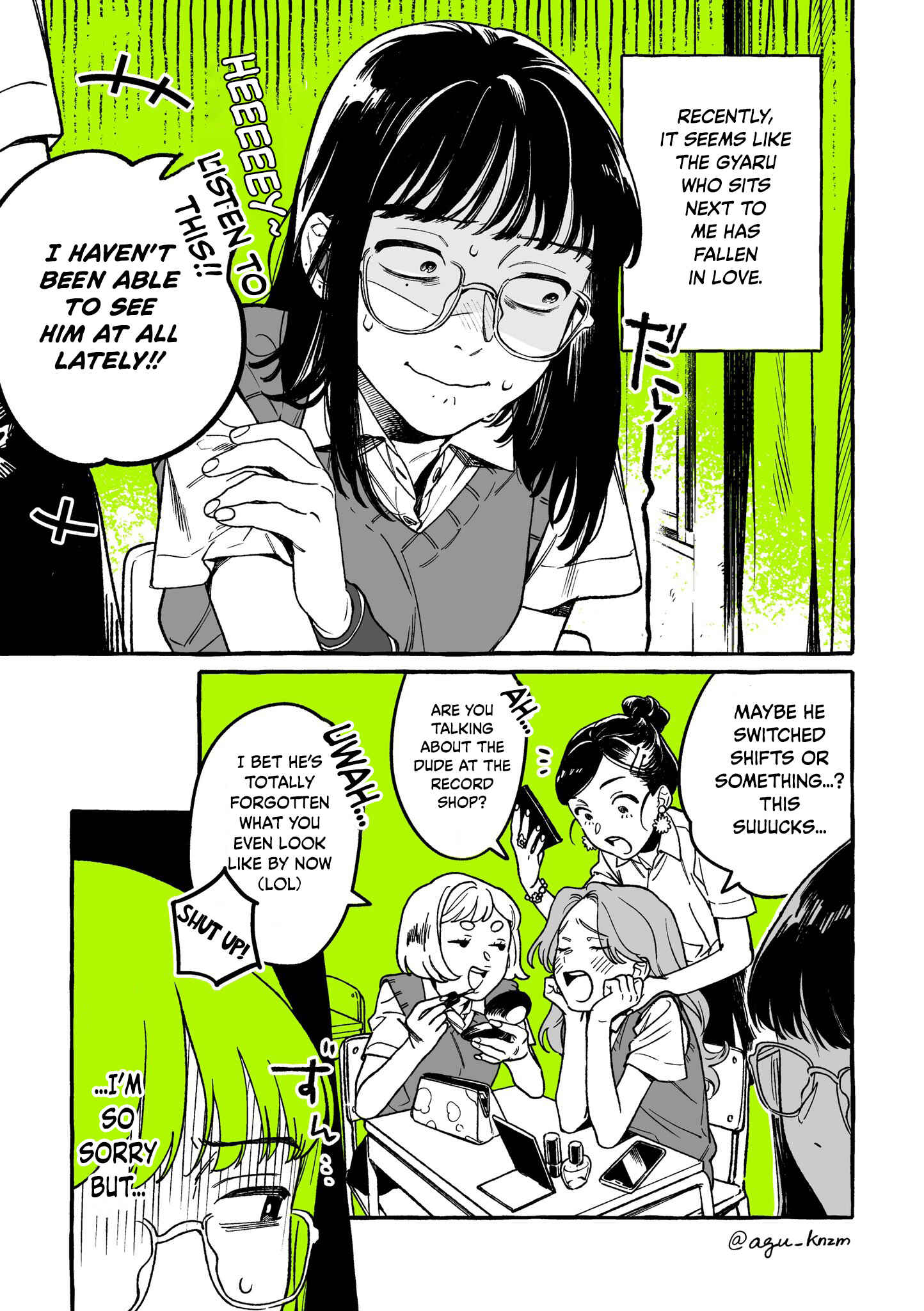The Guy She Was Interested in Wasn't a Guy at All Chapter 2 page 0
